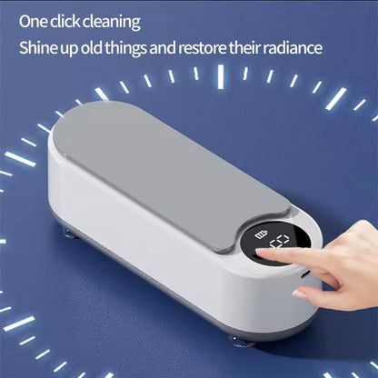 High-Frequency Ultrasonic Glasses Cleaner - Multi-Purpose Cleaning for Eyewear and Accessories