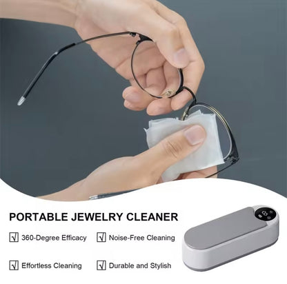 High-Frequency Ultrasonic Glasses Cleaner - Multi-Purpose Cleaning for Eyewear and Accessories