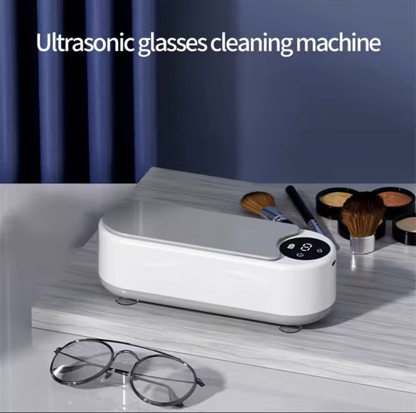 High-Frequency Ultrasonic Glasses Cleaner - Multi-Purpose Cleaning for Eyewear and Accessories