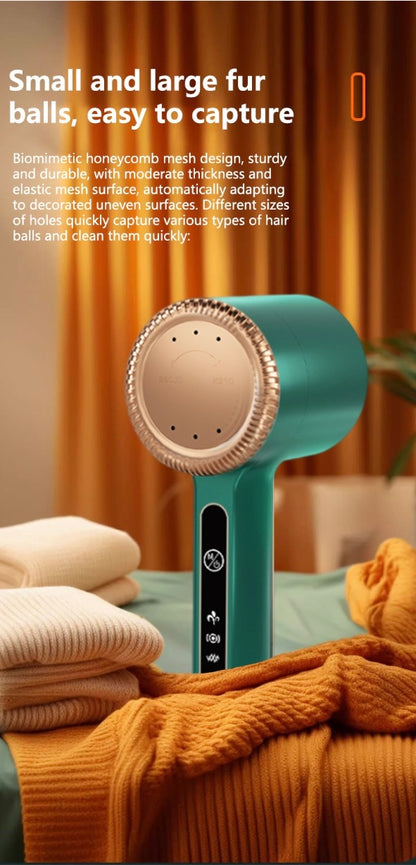 Electric Lint Remover – Effortlessly Removes Hair, Balls, Fuzz, and Pellets from Clothes, Sweaters, and Fabrics