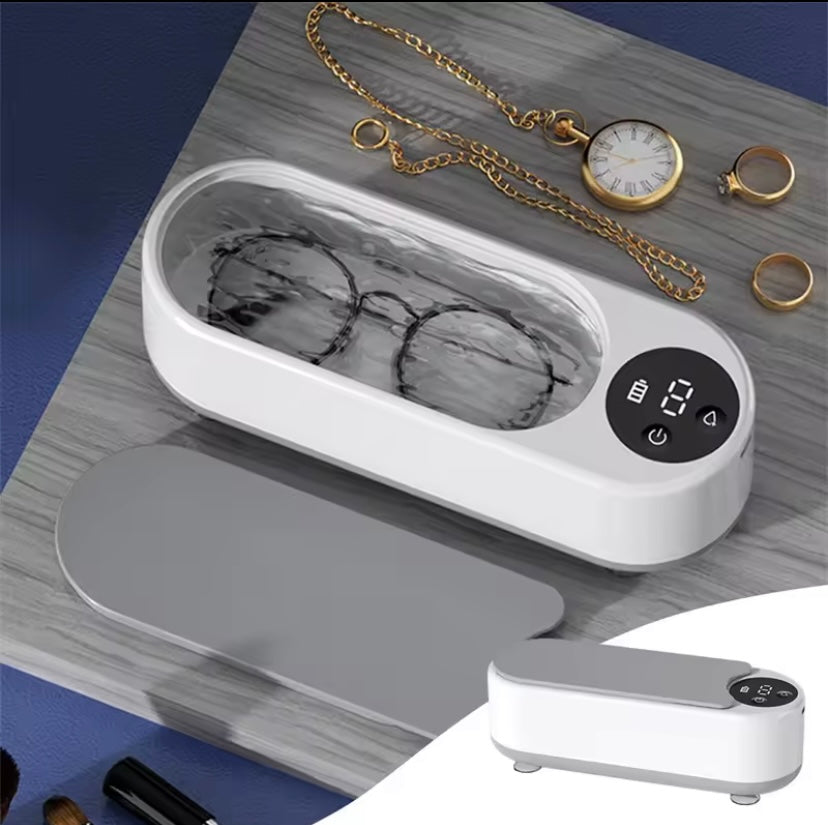 High-Frequency Ultrasonic Glasses Cleaner - Multi-Purpose Cleaning for Eyewear and Accessories