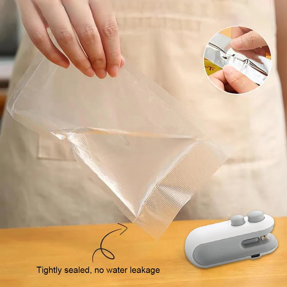 Mini Handheld Heat Sealer – Portable Bag Sealing Machine for Plastic & Food Packaging